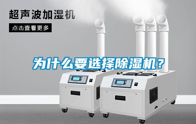 為什么要選擇除濕機？