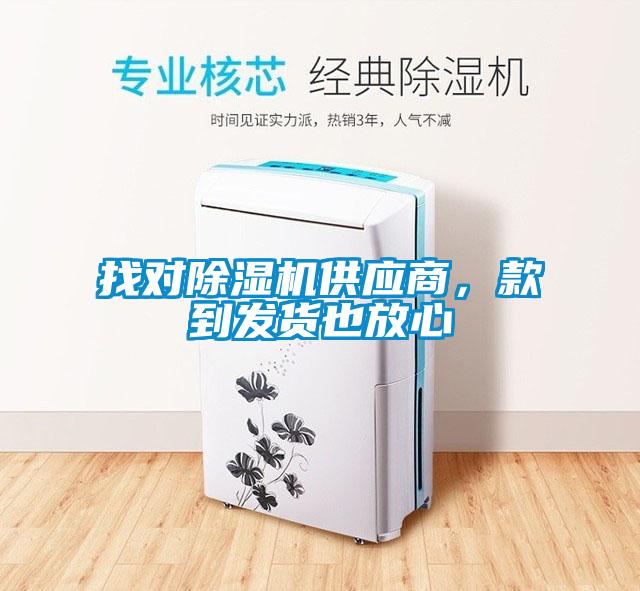 找對(duì)除濕機(jī)供應(yīng)商,款到發(fā)貨也放心