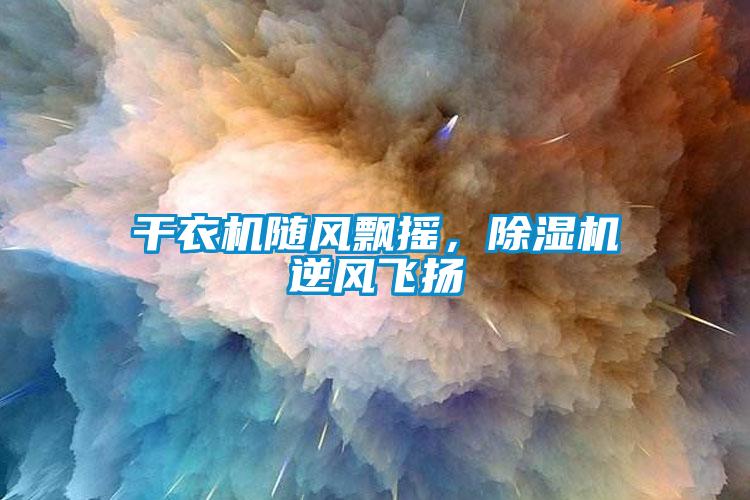 干衣機隨風飄搖，除濕機逆風飛揚