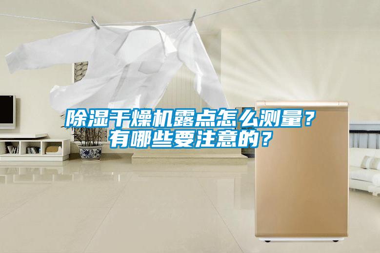 除濕干燥機(jī)露點(diǎn)怎么測量？有哪些要注意的？