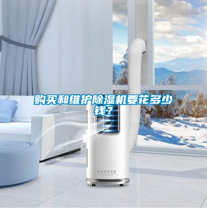 購買和維護除濕機要花多少錢?