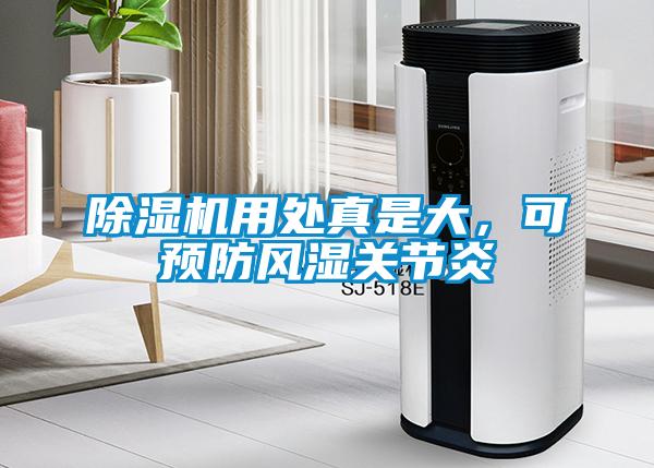 除濕機用處真是大,可預防風濕關節炎