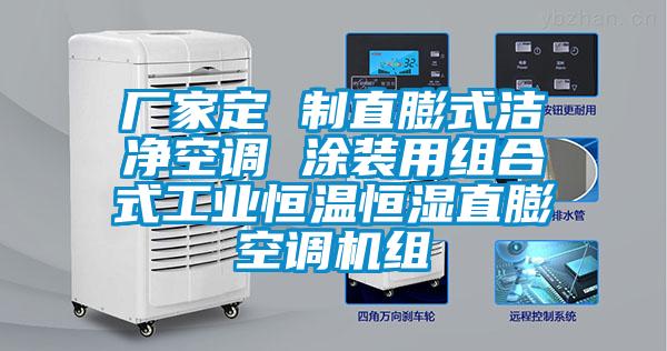 廠家定 制直膨式潔凈空調 涂裝用組合式工業(yè)恒溫恒濕直膨空調機組