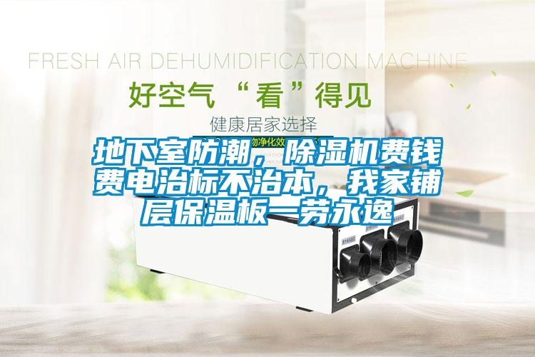 地下室防潮,除濕機費錢費電治標不治本,我家鋪層保溫板一勞永逸