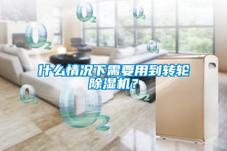 什么情況下需要用到轉輪除濕機?