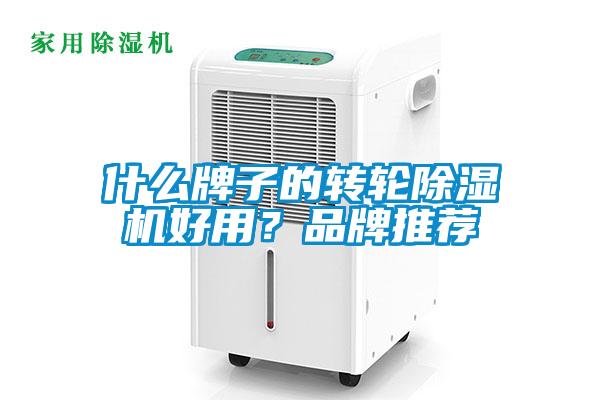 什么牌子的轉輪除濕機好用?品牌推薦