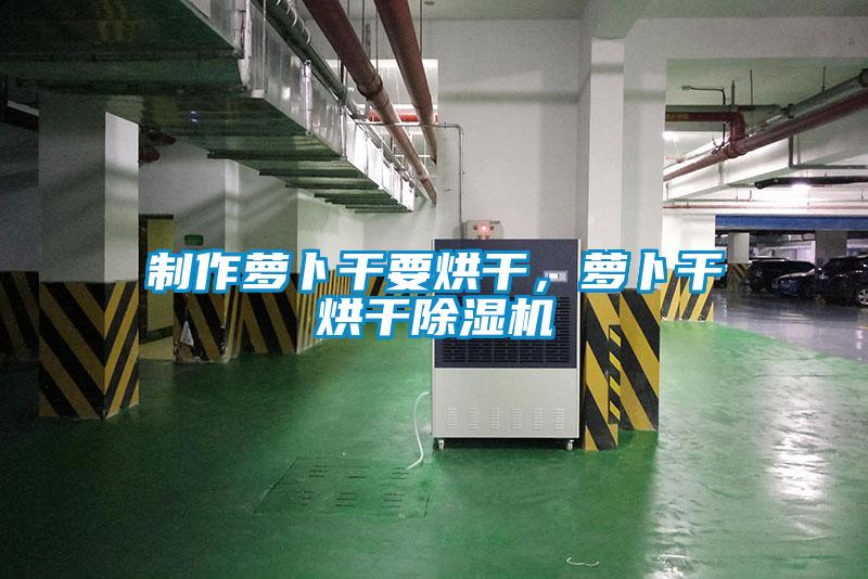 制作蘿卜干要烘干，蘿卜干烘干除濕機