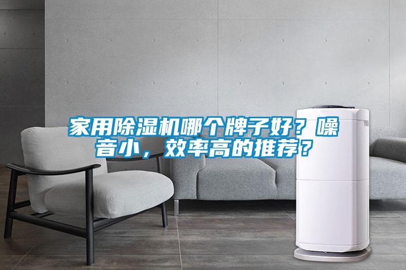 家用除濕機哪個牌子好?噪音小,效率高的推薦?