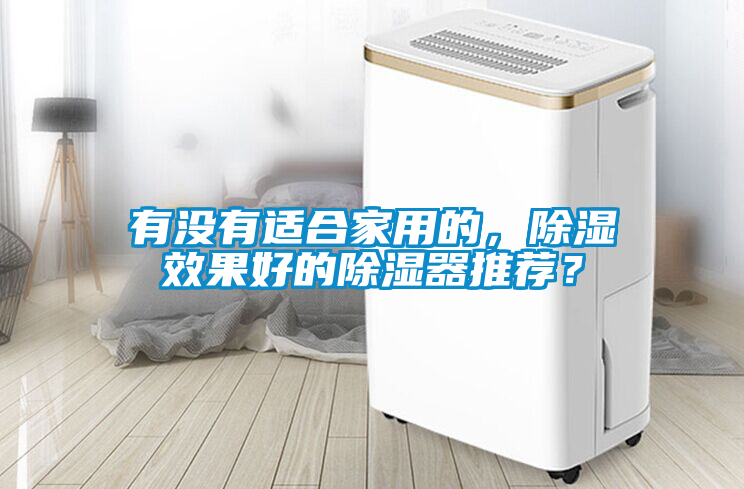 有沒有適合家用的,除濕效果好的除濕器推薦?