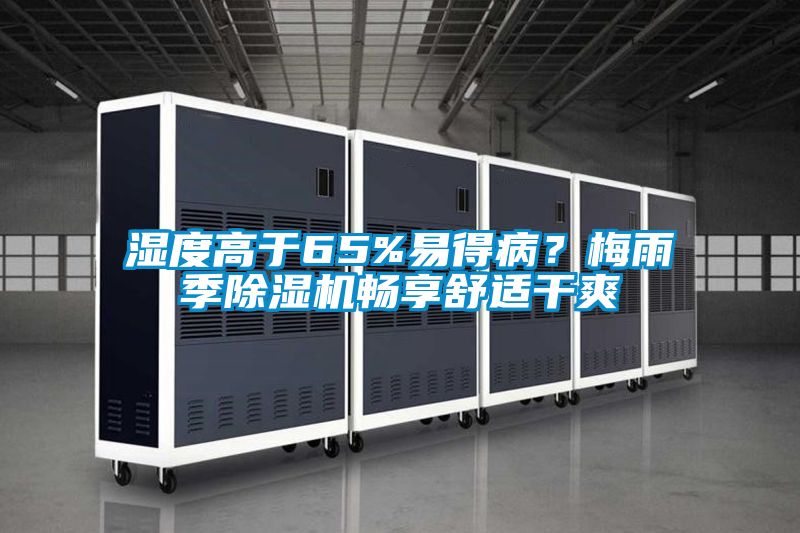 濕度高于65%易得病？梅雨季除濕機暢享舒適干爽