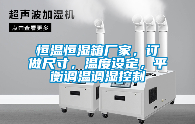 恒溫恒濕箱廠(chǎng)家，訂做尺寸，溫度設(shè)定，平衡調(diào)溫調(diào)濕控制
