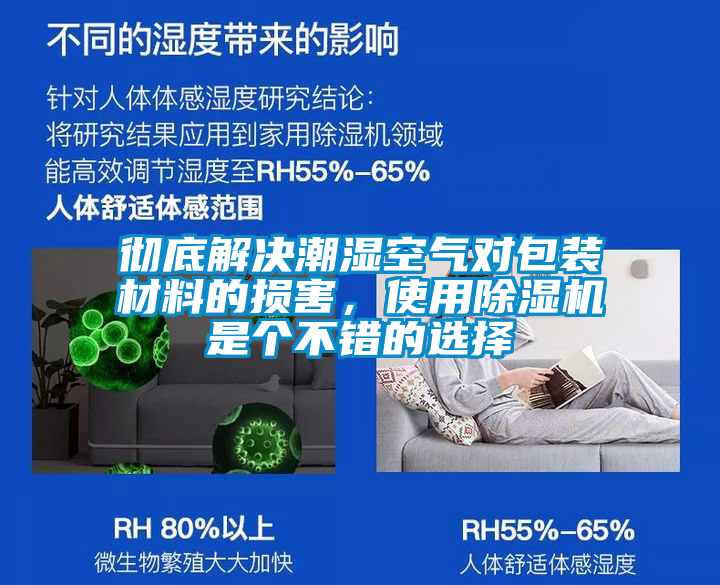 徹底解決潮濕空氣對包裝材料的損害，使用除濕機是個不錯的選擇