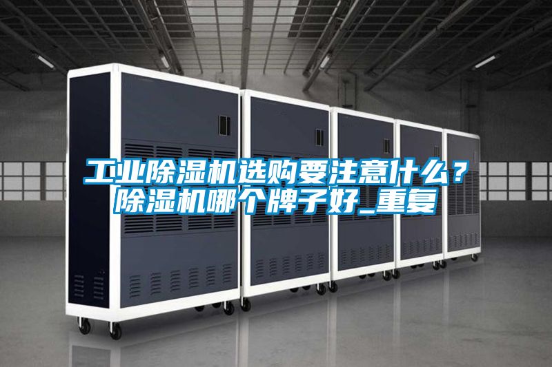 工業除濕機選購要注意什么？除濕機哪個牌子好_重復