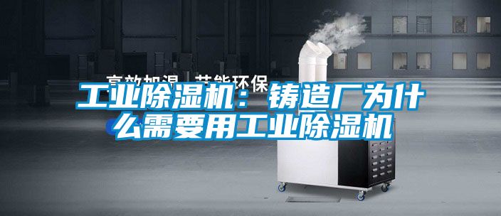 工業除濕機:鑄造廠為什么需要用工業除濕機
