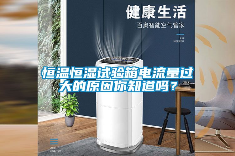恒溫恒濕試驗(yàn)箱電流量過大的原因你知道嗎？