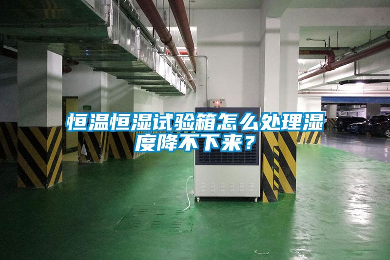 恒溫恒濕試驗箱怎么處理濕度降不下來?